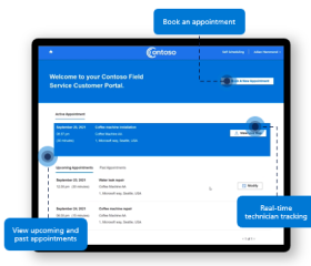 Self-Schedule Service Appointments