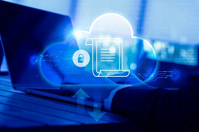 sovereign-cloud-technology-concept-laws-regulations-with-padlock-cloud-icons-laptop-computer-blue-tone-data-security-control-access-