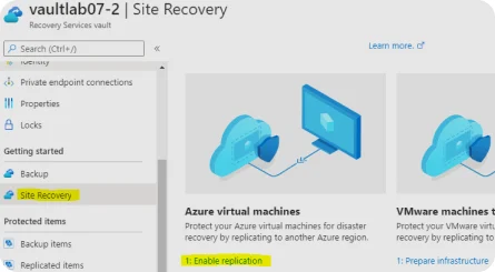 Azure Site Recovery